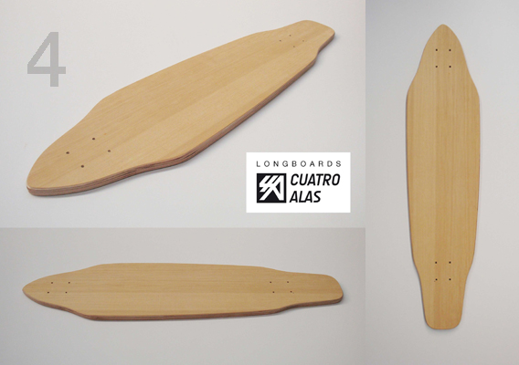 Tabla deck longboard